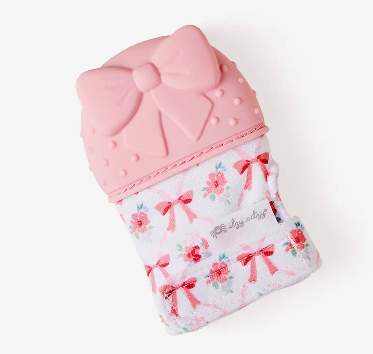 Bow Teething Mitt