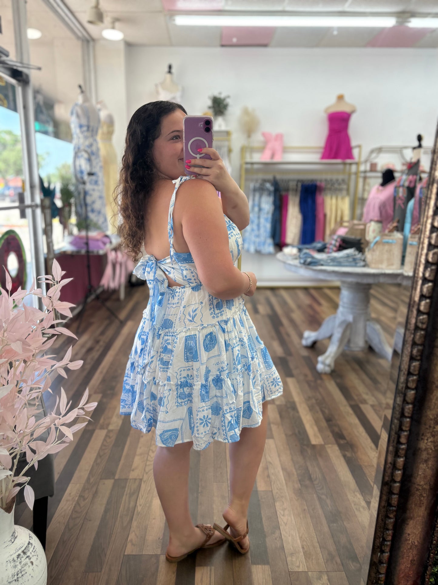 By The Sea Bow Dress
