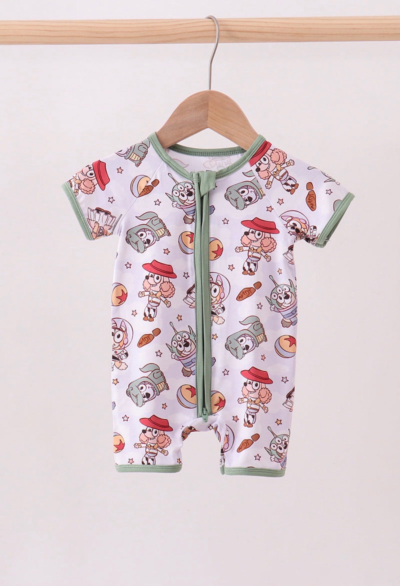 Sage Character Bamboo Romper