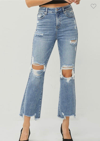 High Rise Ankle Jean