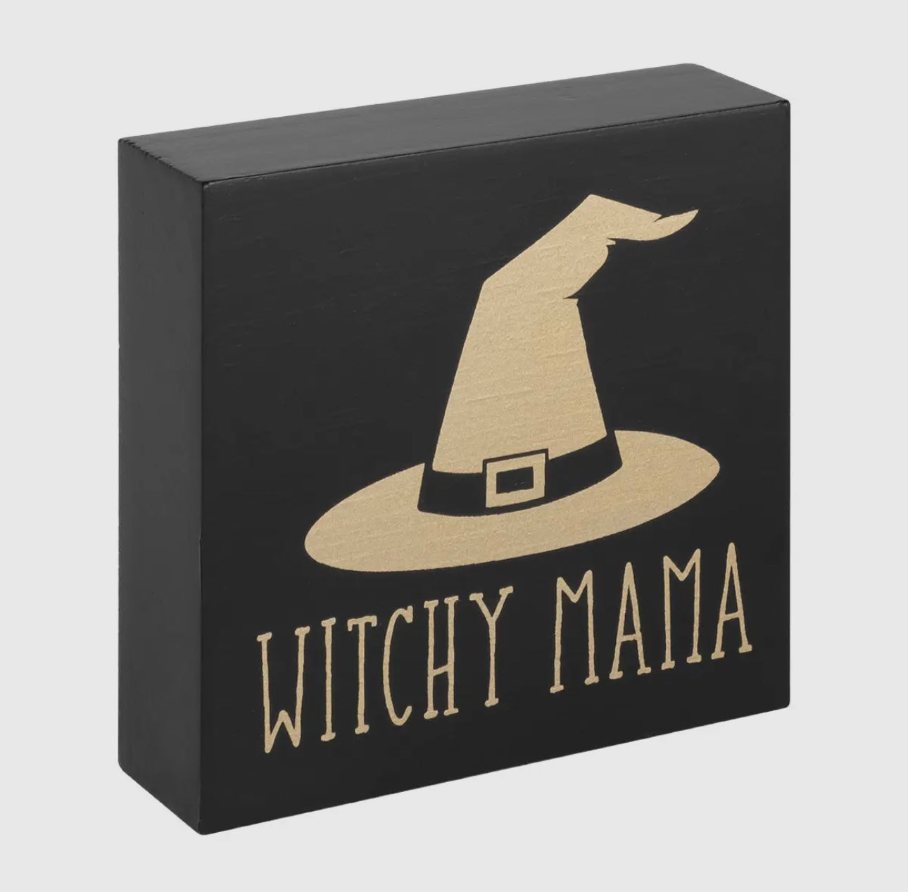 Witchy Mama Block Sign