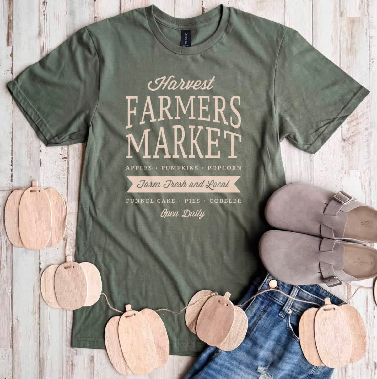 Farmers Market Fall Graphic Tee