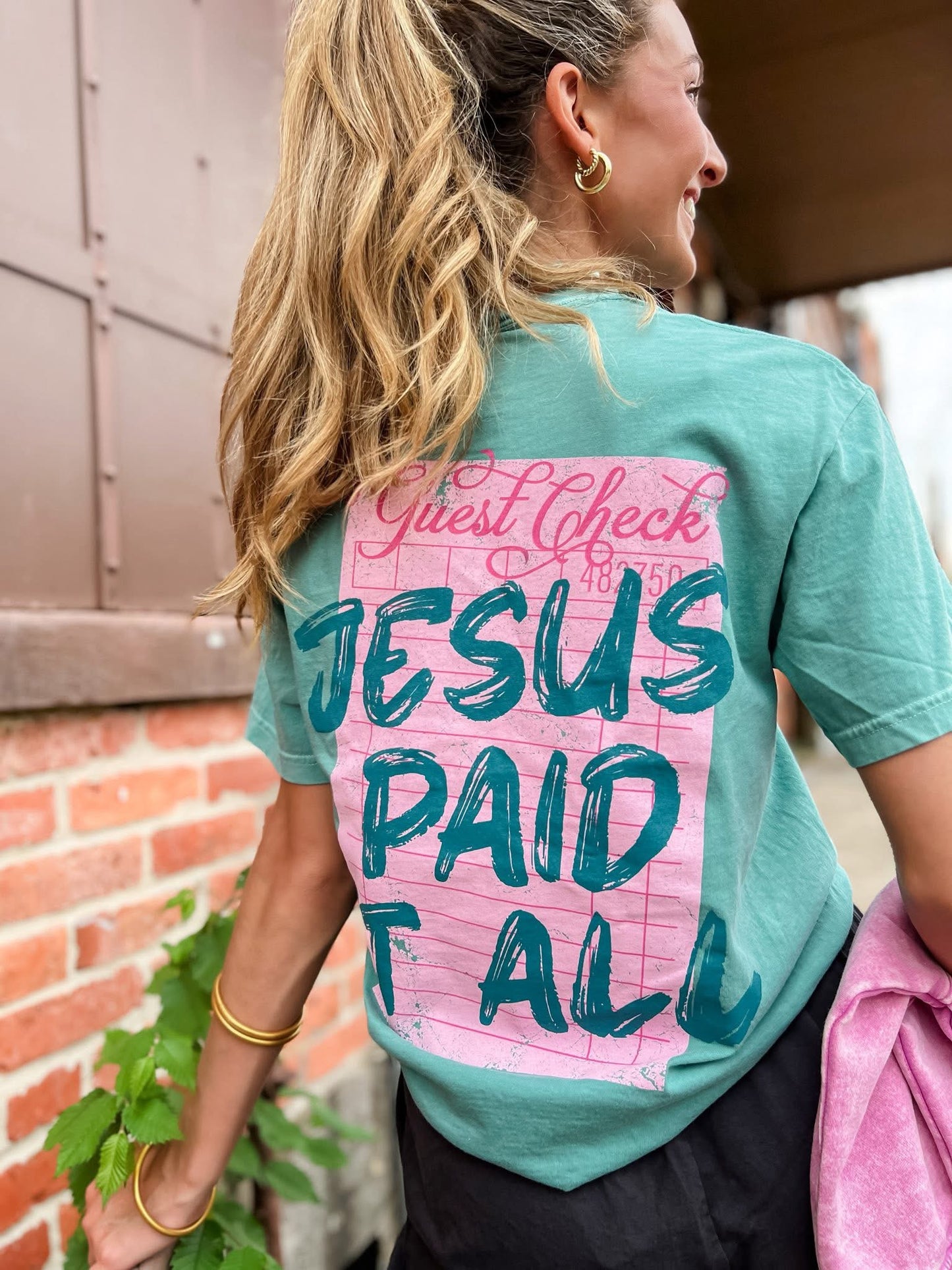 Jesus Paid It All Tee