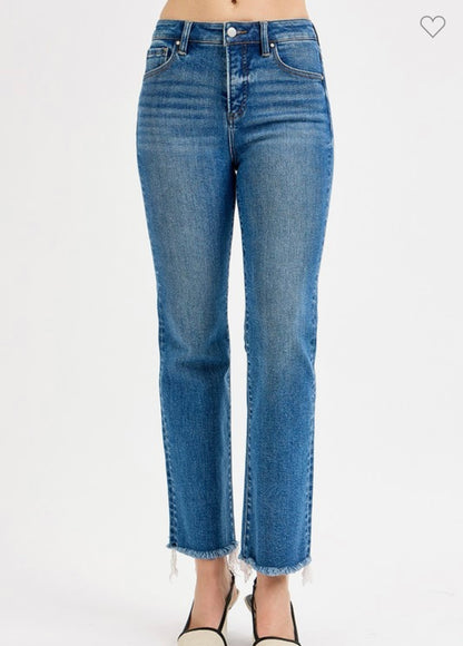 Tummy Control High Rise Straight Hem