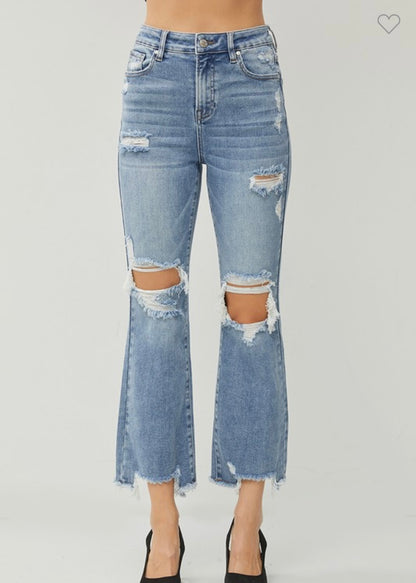 High Rise Ankle Jean