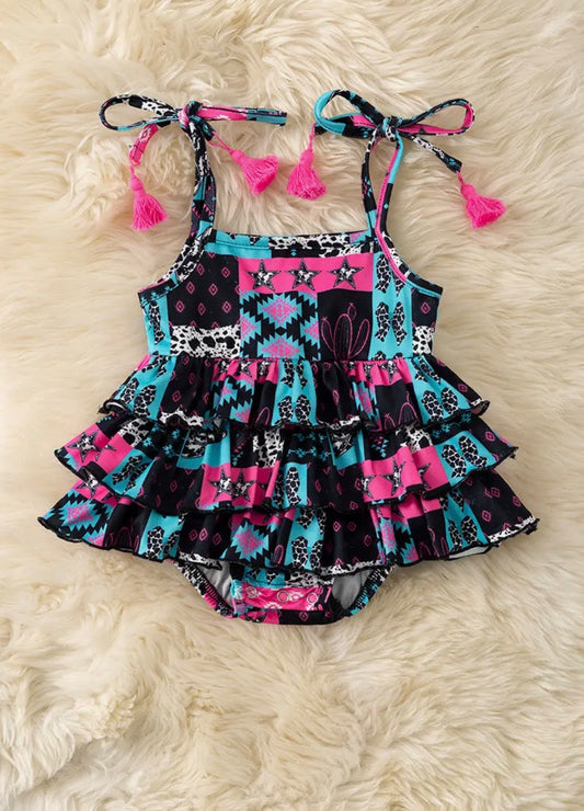 Aztec Baby Romper