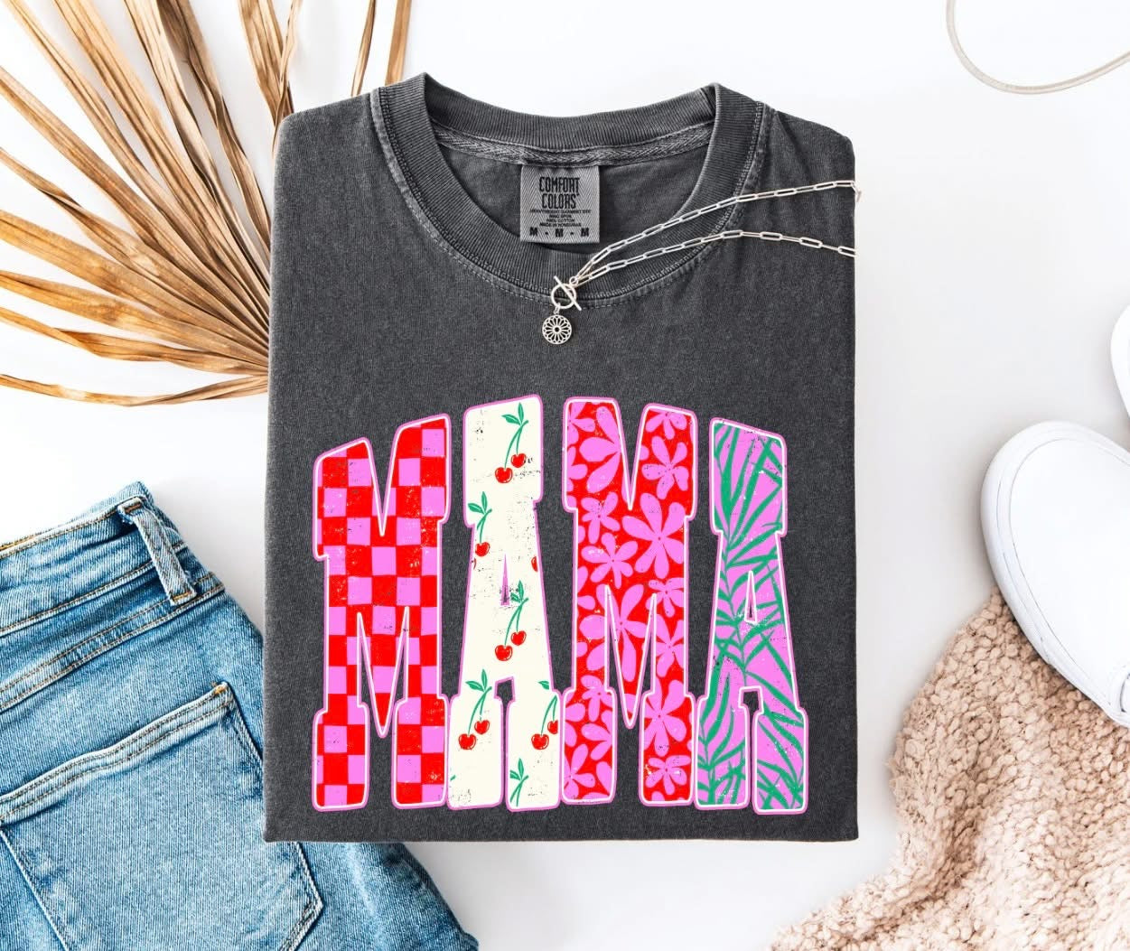 MAMA Cherry Graphic Tee