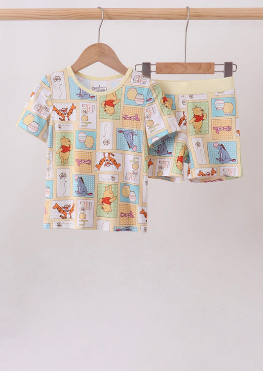 Tiger & Pooh Bamboo Pajamas