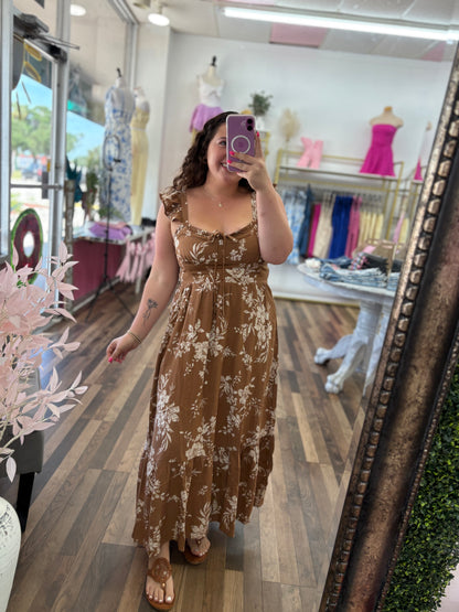 Mystical Summer Floral Dress