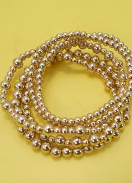 Multi Layer Gold Bracelets