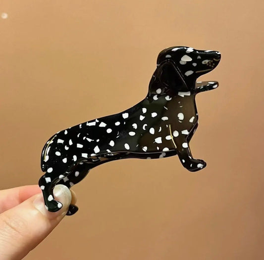 Dog Dot Hair Clip