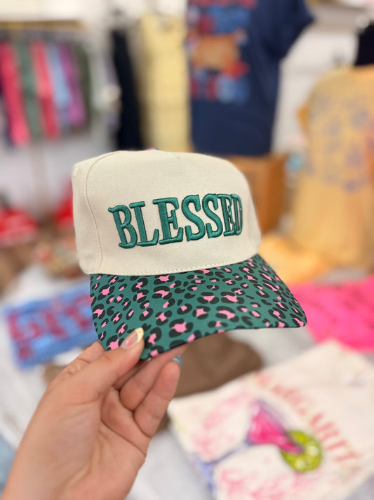 Blessed Embroidery Hat