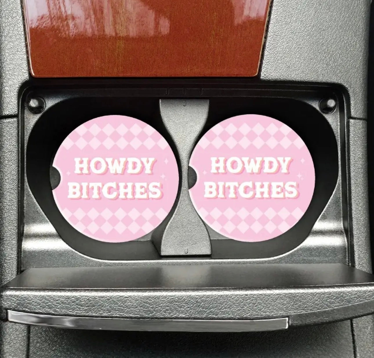Howdy Car Coasters