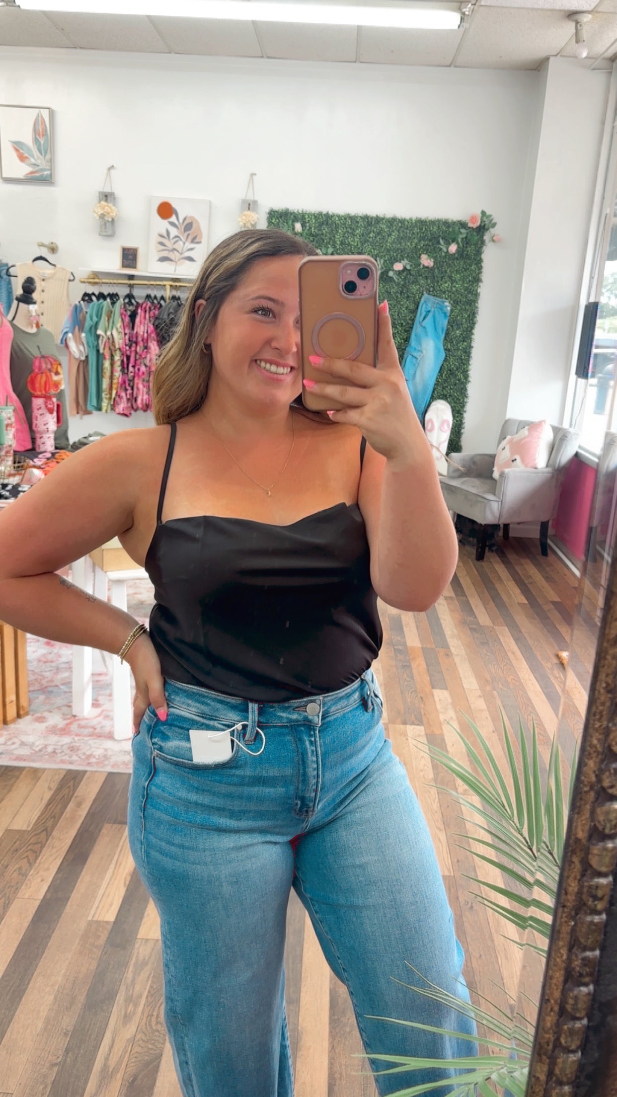Black Cowl Neck Bodysuit