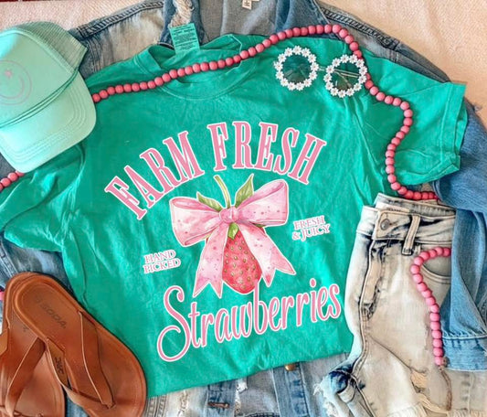Farm Fresh Strawberries Tee