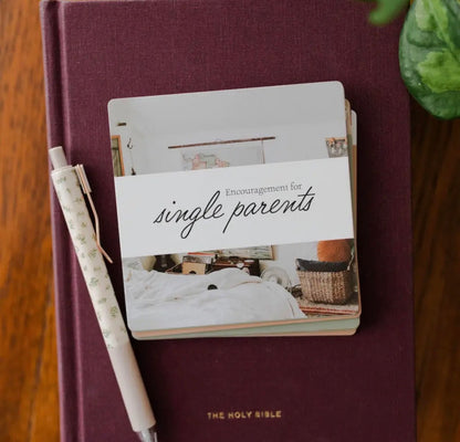Encourage For Single Parents Verse Card Set
