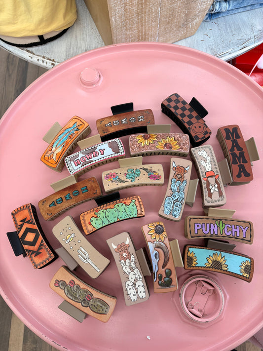 Western Girlie Hair Clips