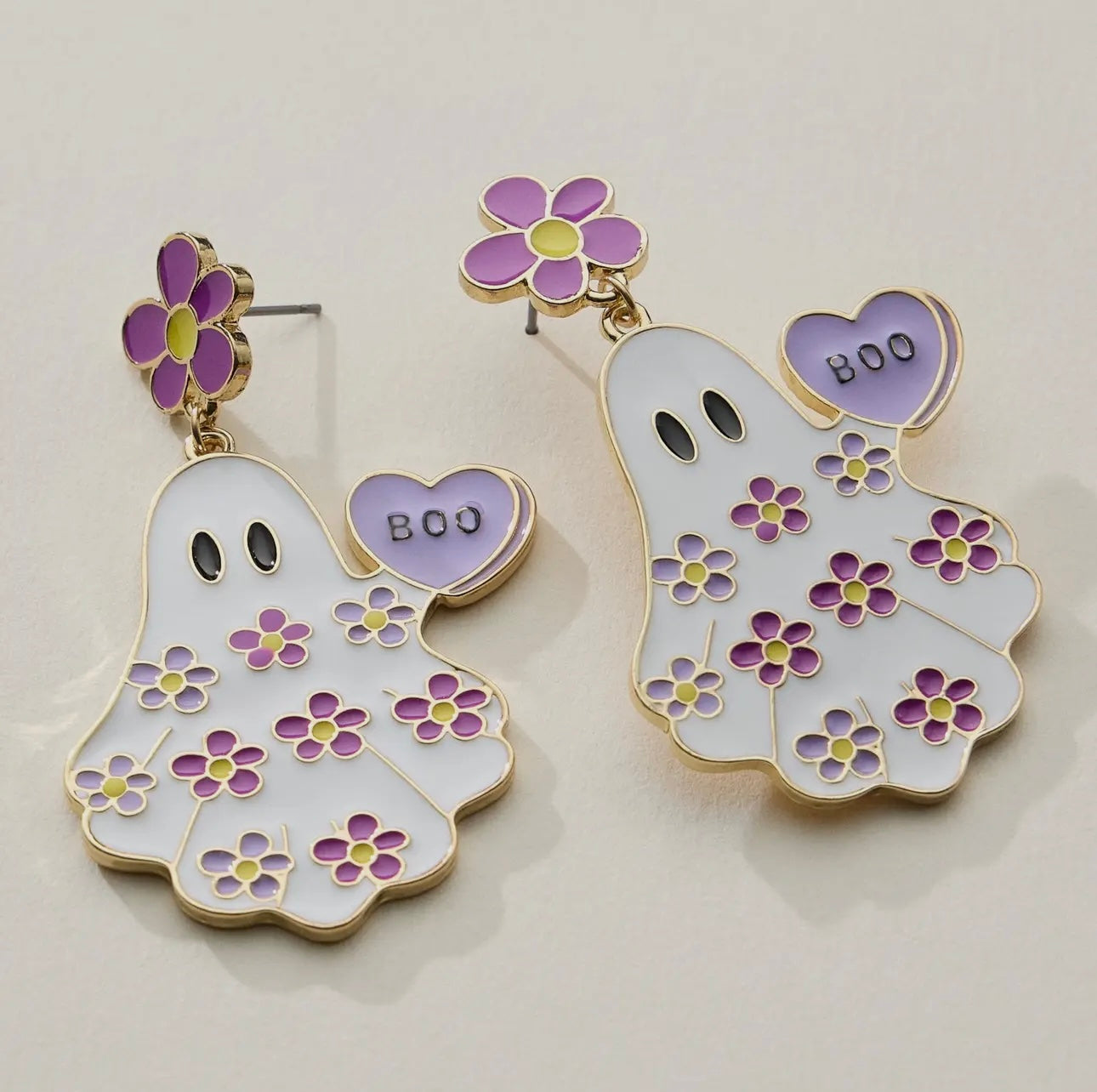 Boo Ghost Earrings