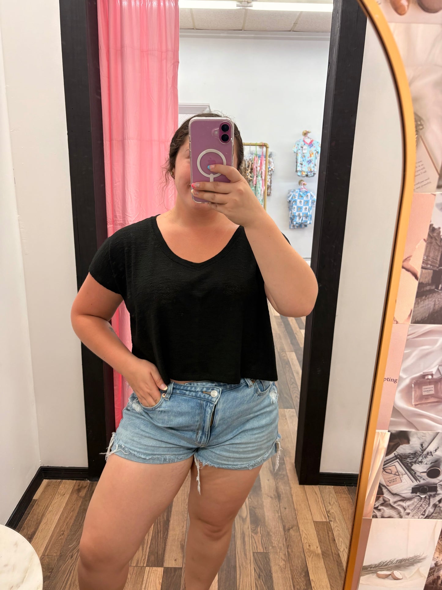 Black Everyday Blouse