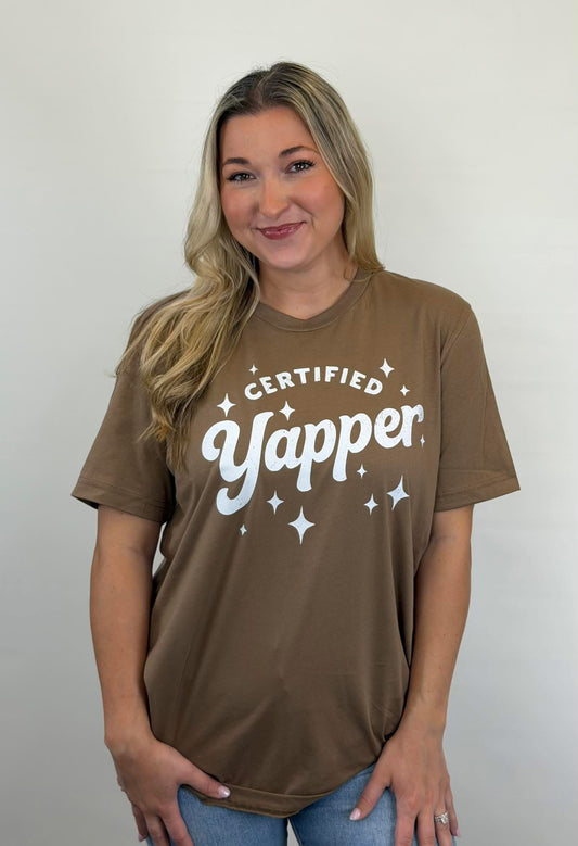 Certified Yapper Graphic Tee