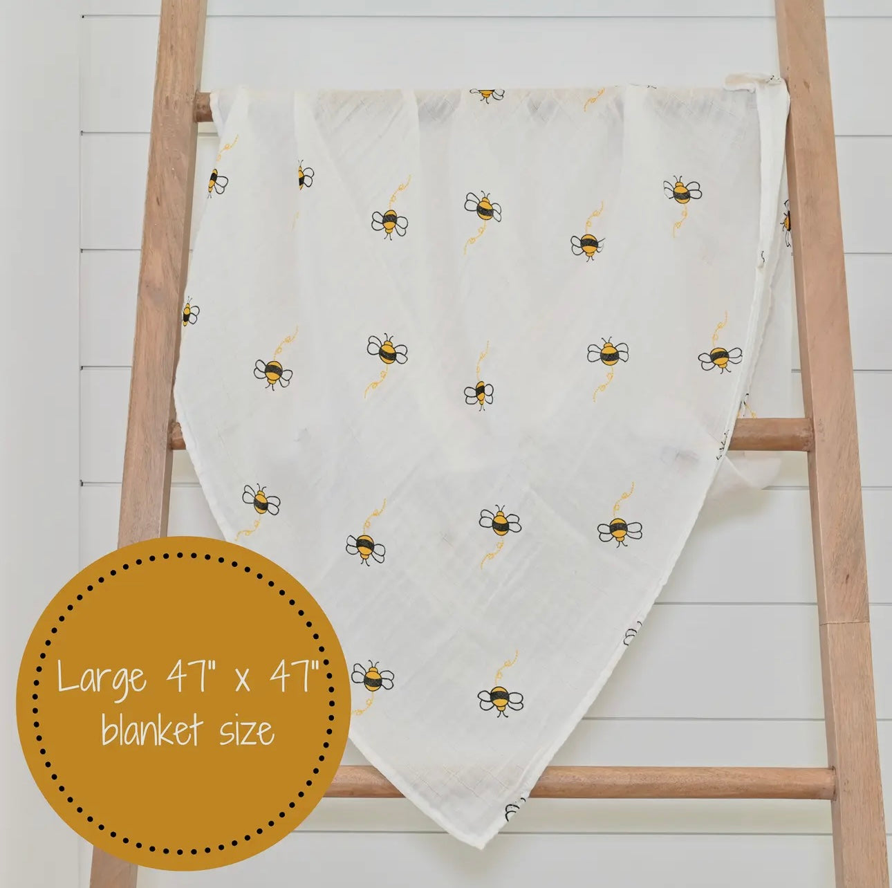 Busy Bee Swaddle Blanket