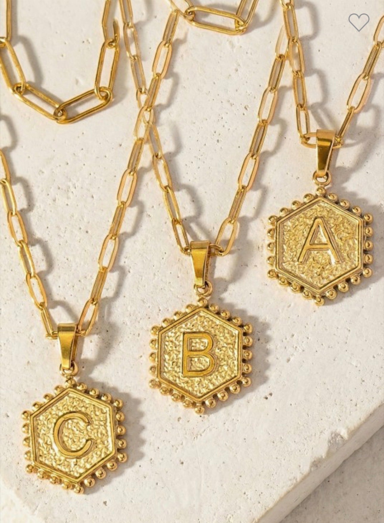 Initial Double Layer Necklace