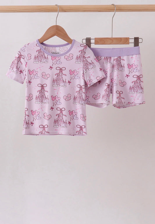 Purple Castle Bamboo Set