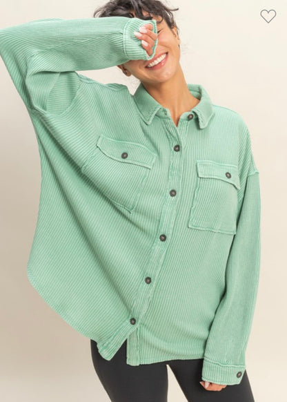 Emerald Oversized Shacket
