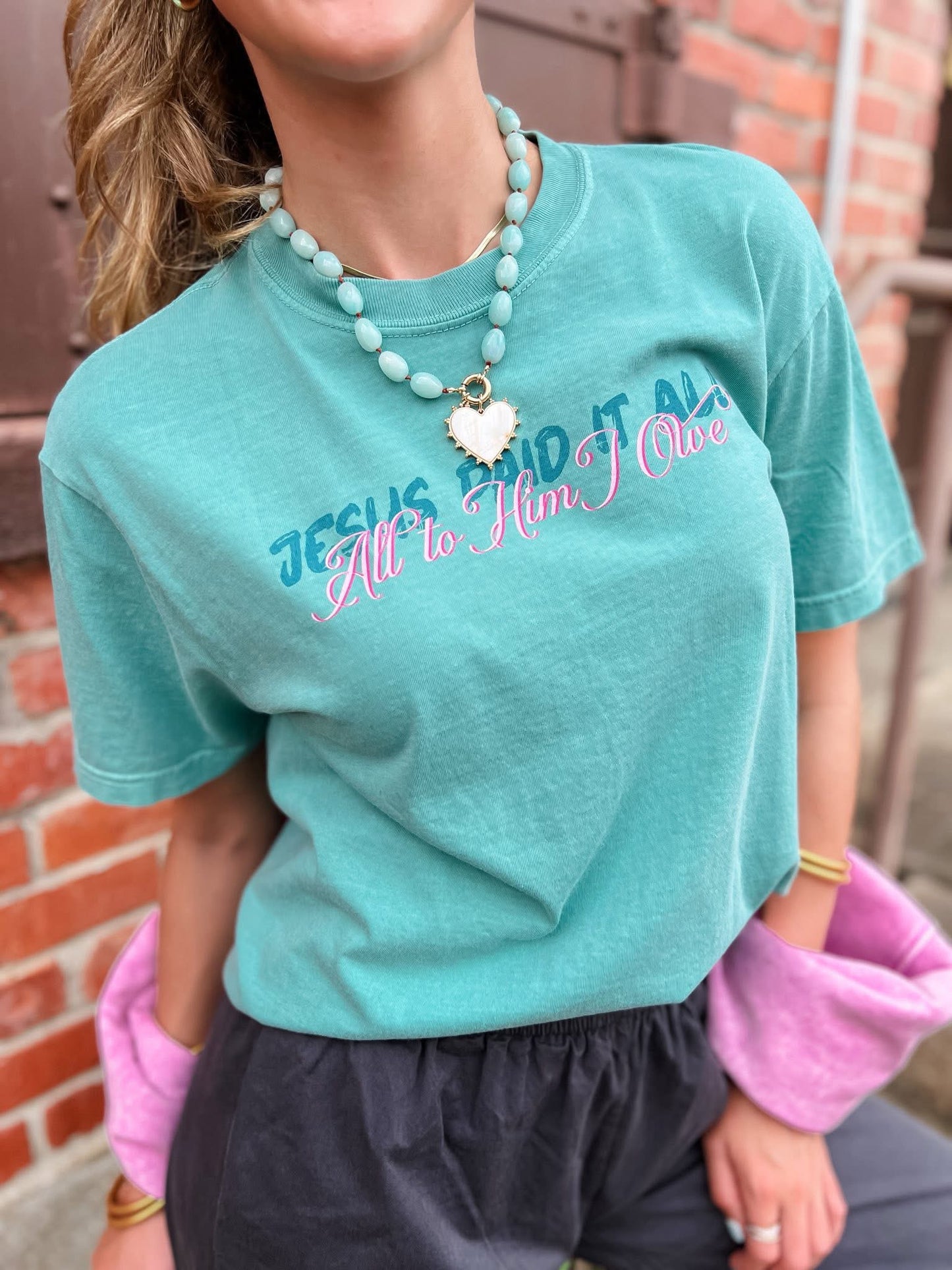 Jesus Paid It All Tee