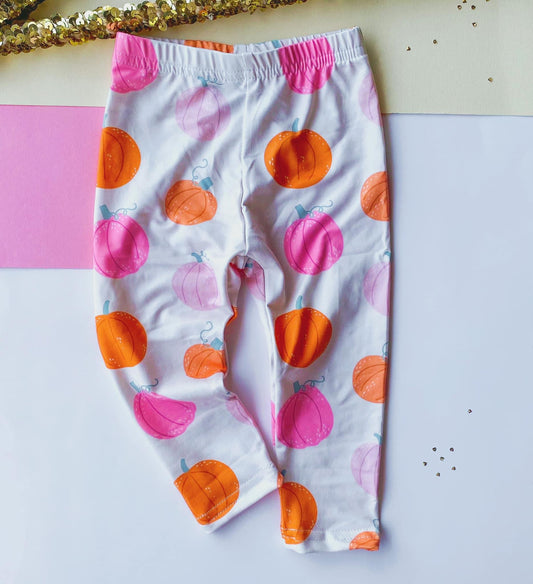 Kids Pumpkin Leggings