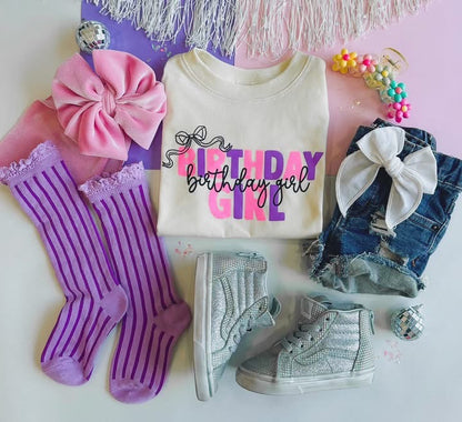 Birthday Girl Kids Tee