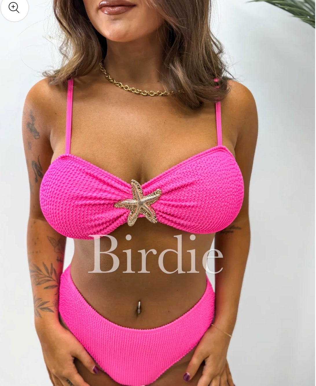 Hot Pink Starfish Kiss Bikini
