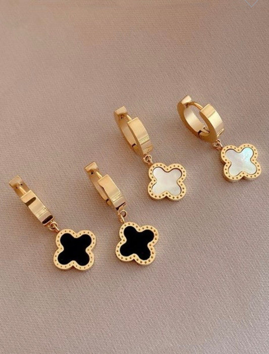 18K Stainless Tarnish Free Waterproof Hoops