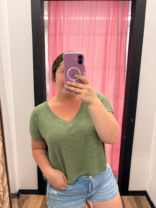 Olive Everyday Blouse