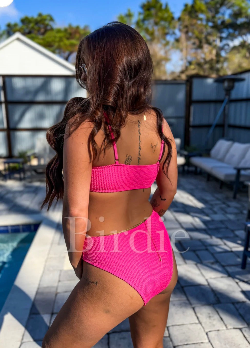 Hot Pink Starfish Kiss Bikini
