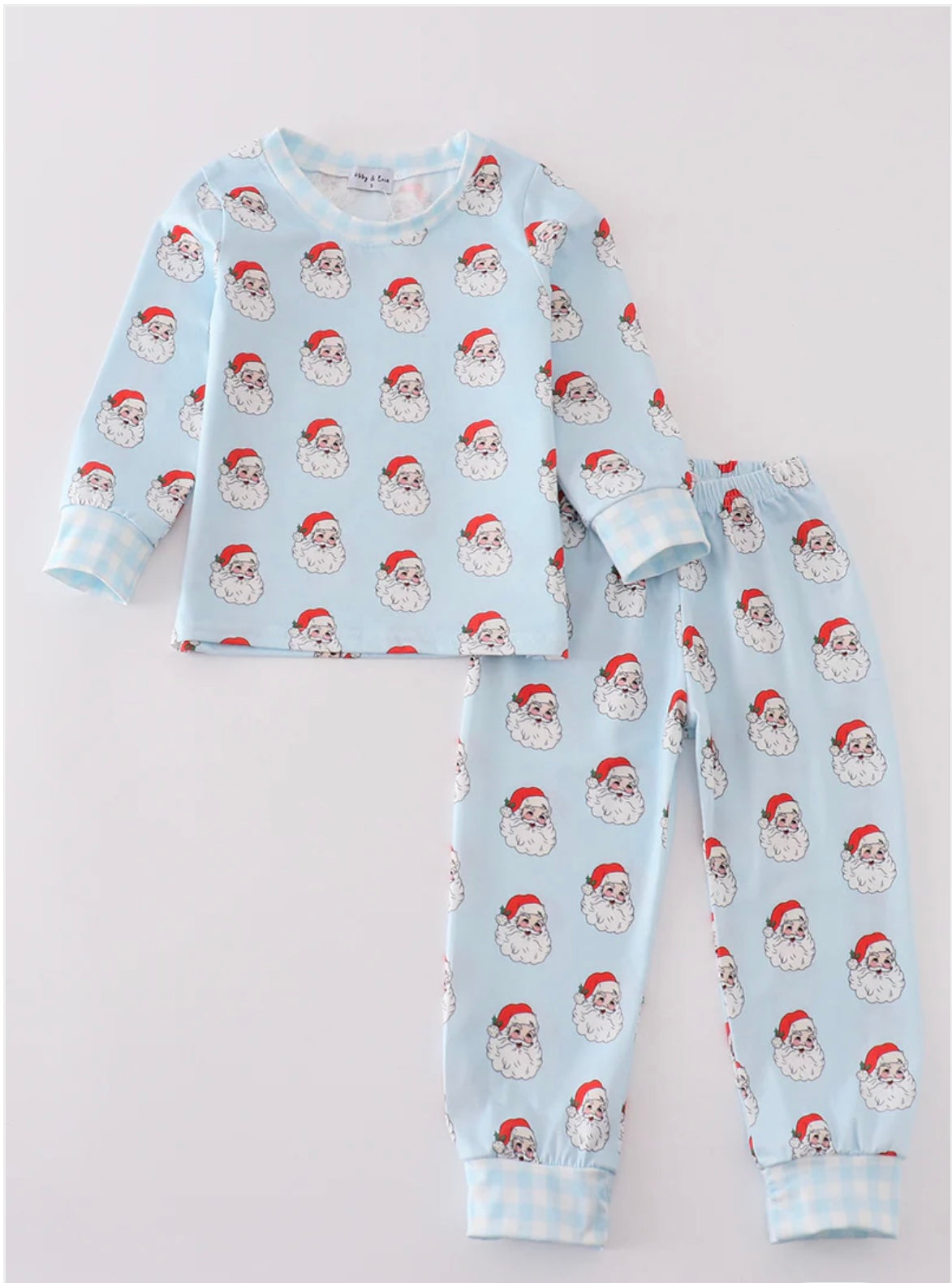 Boys Blue Santa Set