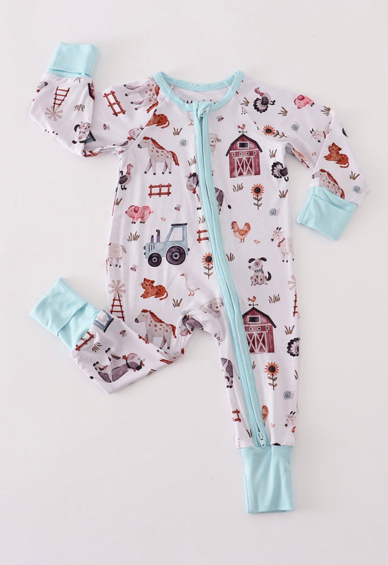 Boys Farm Bamboo Pajama’s