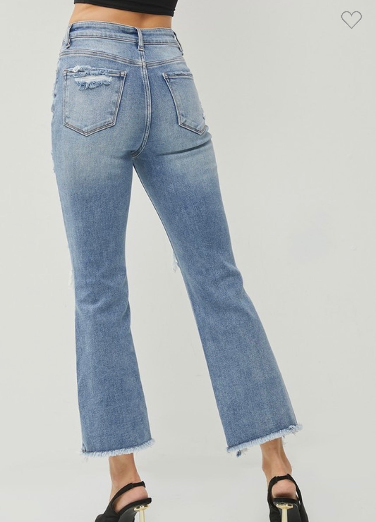 High Rise Ankle Jean