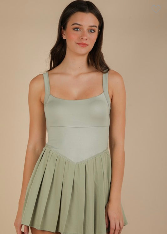 Sage Athletic Romper