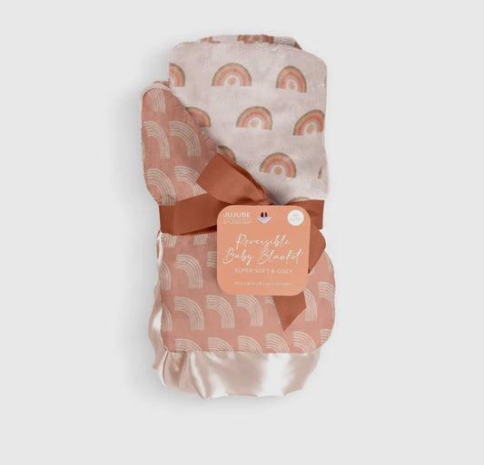 Be Kind Reversible Baby Blanket