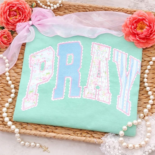 Pray Girly Patch Tee