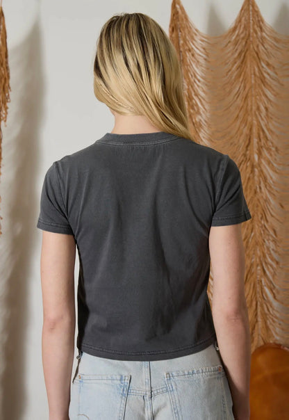 Howdy Cowboy Cropped T Shirt