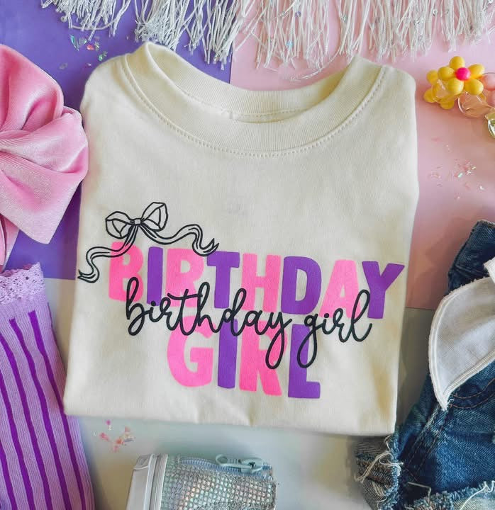 Birthday Girl Kids Tee