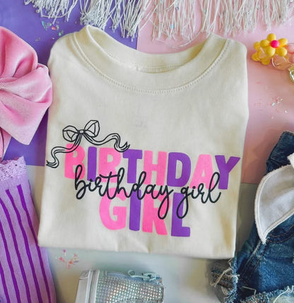 Birthday Girl Kids Tee