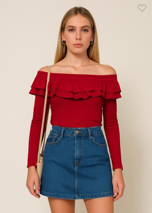 Vampire Dust Shoulder Top