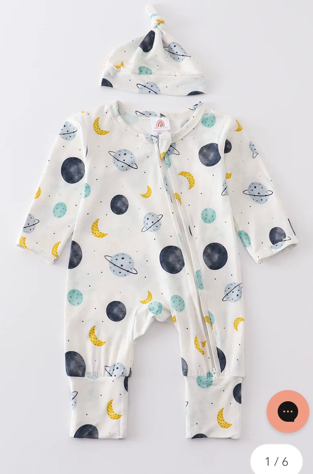 Solar Baby Boy Romper