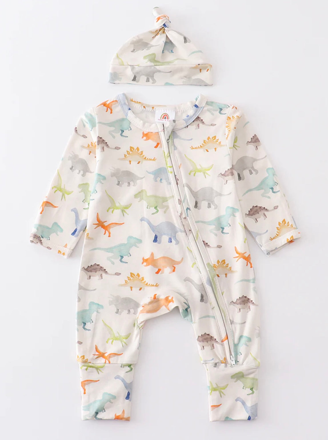 Dinosaur Baby Boy Romper