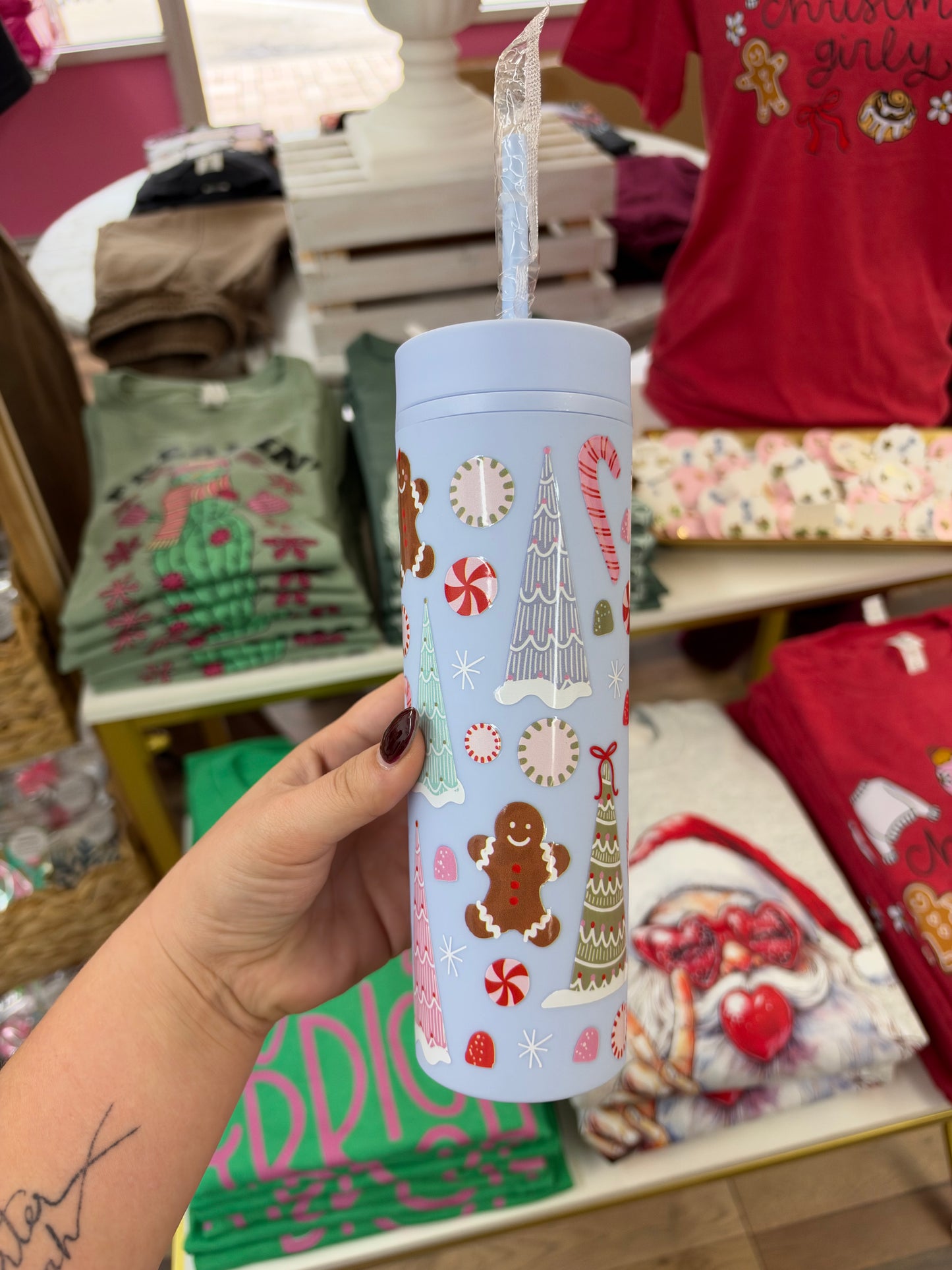 Christmas Collage Tumbler