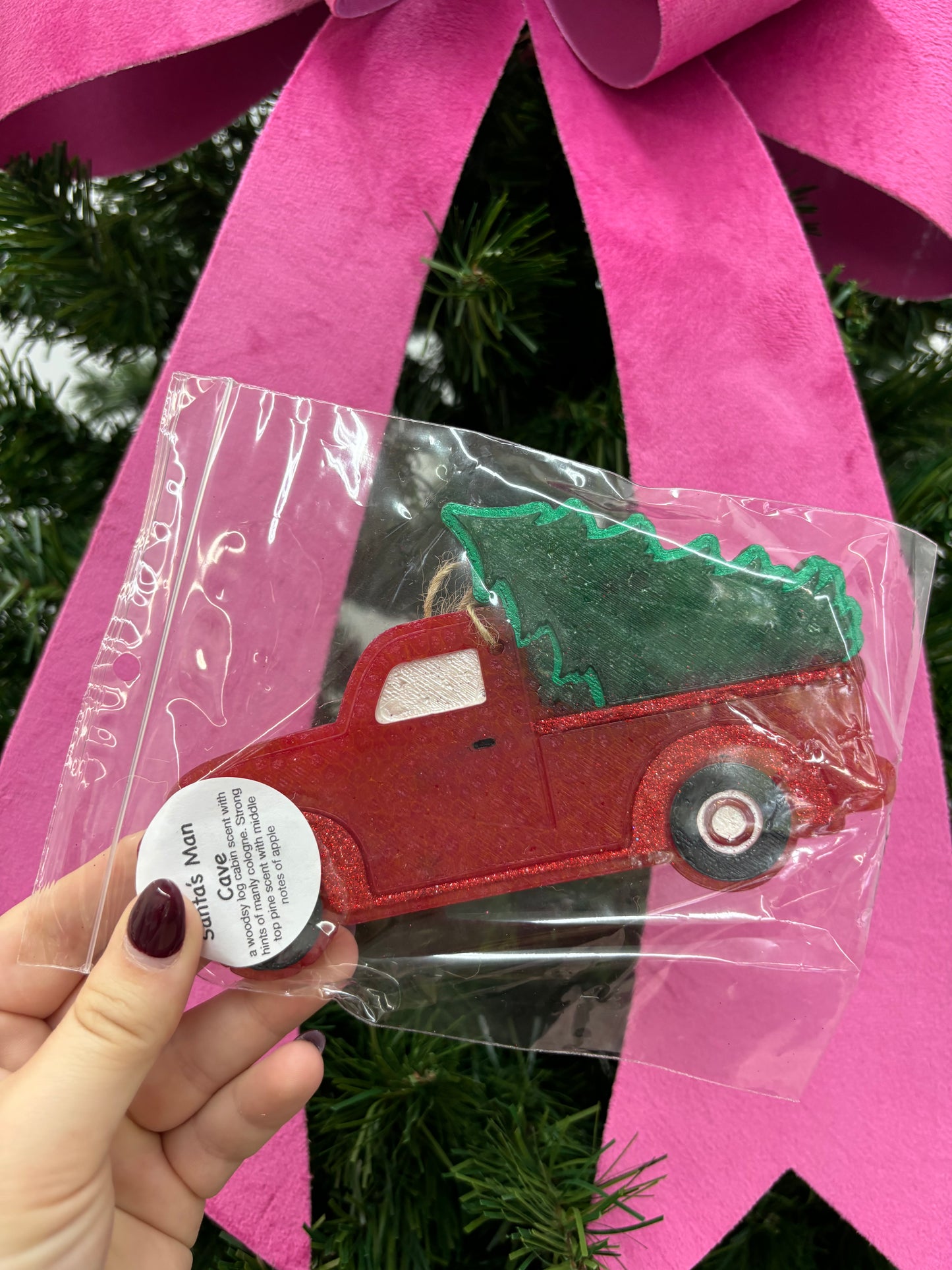 Christmas Truck Car Freshener