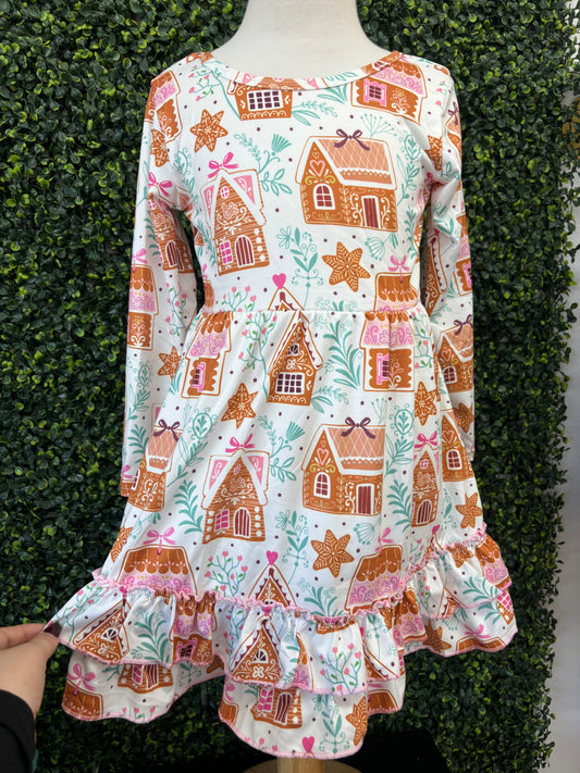 Gingerbread Girls Dress